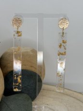 Gold leaf acril